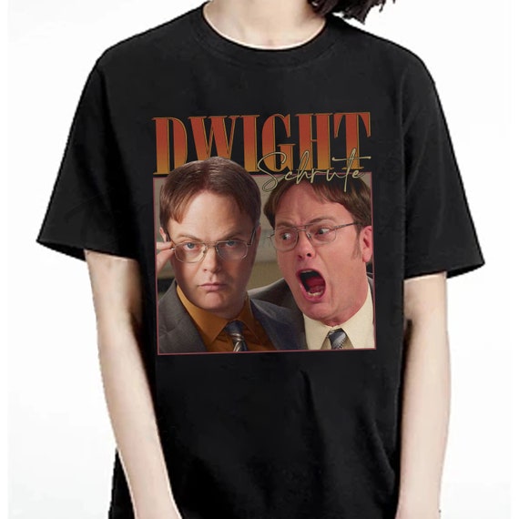 Dwight Schrute Homage Shirt the Office Shirt 90s Retro - Etsy