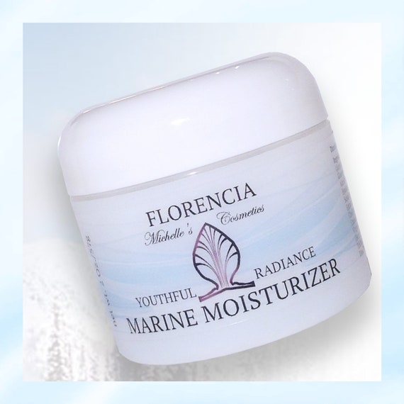 Marine Moisturizer - Peptide Anti-Aging Face Cream Antioxidants Co Q10 Improves Firmness Collagen Production Hydration 2oz