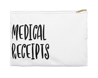 Medical Receipt Organizer Bag