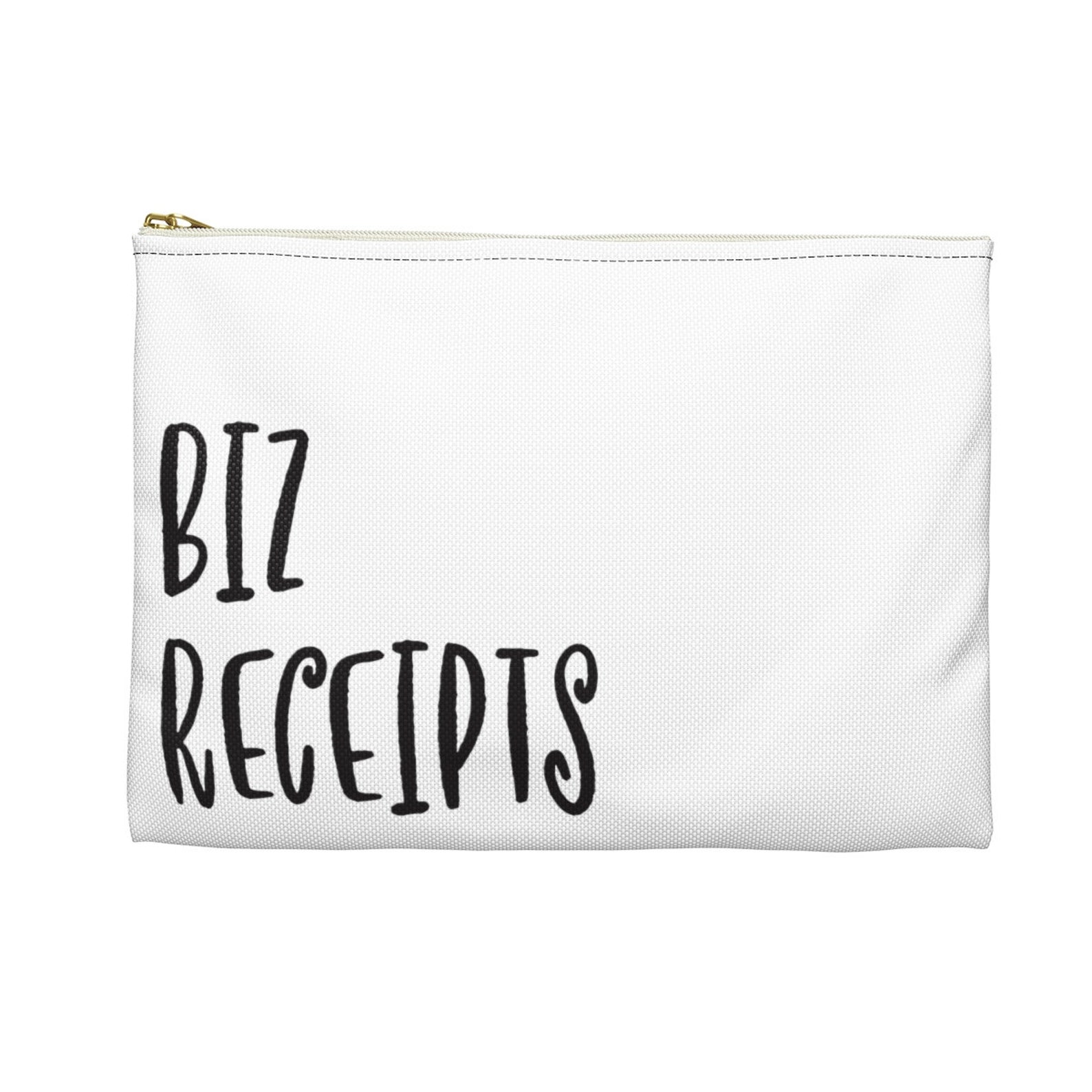 Business Receipt Organizer Bag Receipt Holder for Etsy