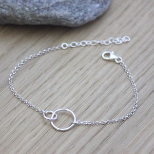 Bracelet En Argent Massif Traditionnel à 7 Anneaux - Neuf Sans Emballage - Bijou Ethnique Et Intemporel