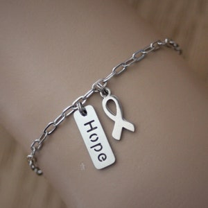 Breast Cancer Awareness Stainless Steel bracelet