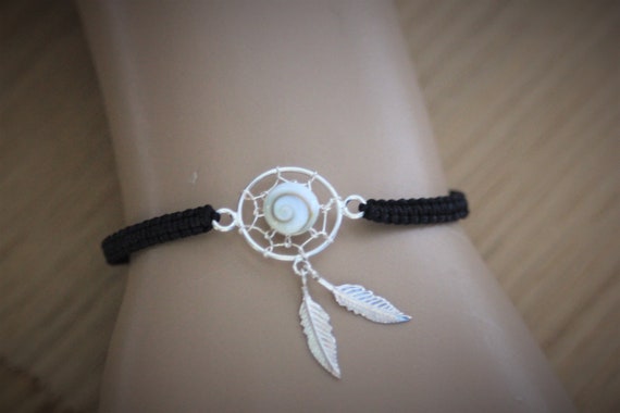Dreamcatcher Feather Adjustable Alloy Bracelet