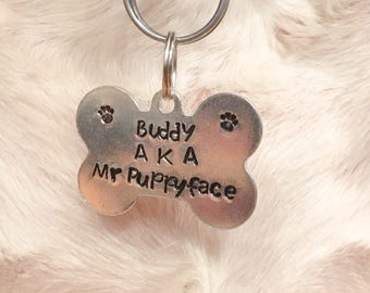 custom dog tags etsy