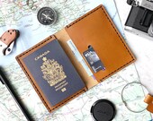 Leather Passport Cover Personalized, Leather Passport Holder, Custom Passport Case, Engraved Passport Wallet, Travel Gift, Wanderlust Gift