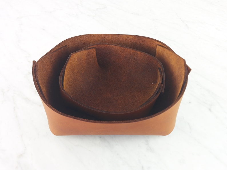 Leather Valet Tray Leather Patterns and Templates PDF Etsy