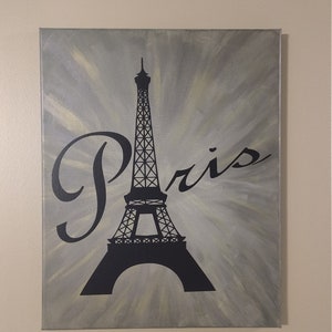 Paris - Tour Eiffel - Rhinestone Painting