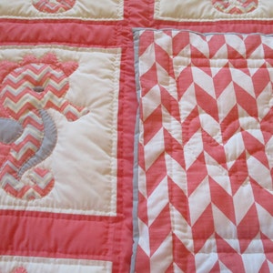 Seahorse Twin Size Quilt