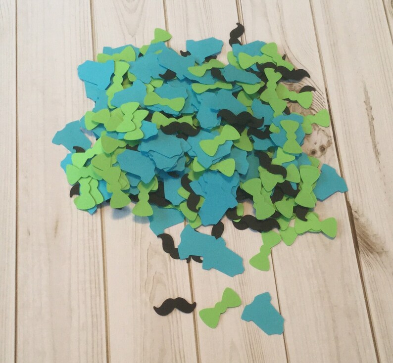 Black Mustache Turquoise Blue Onesie Lime Green Bowtie Etsy