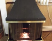 Items Similar To Mid Century Atomic Electric Fireplace With