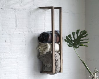 Diy wall blanket rack hotsell