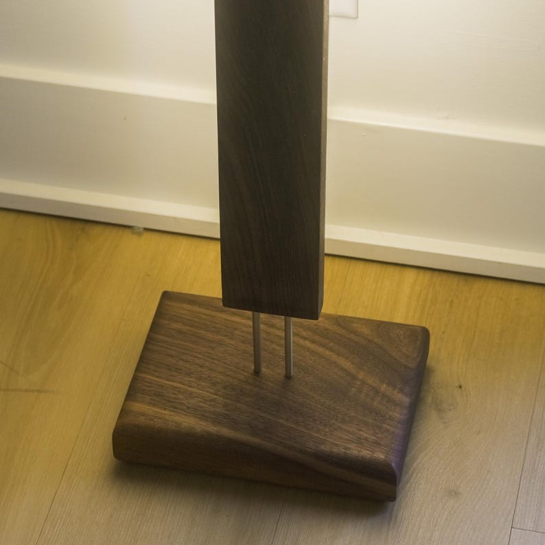 Mid Century Floor Lamp, "Elevate" Handmade Standing Lamp, Dimmable Color Changing LED Mood Lighting with Remote image 9