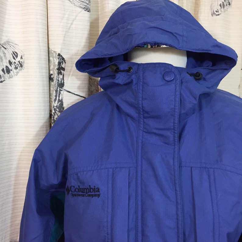 teal columbia jacket