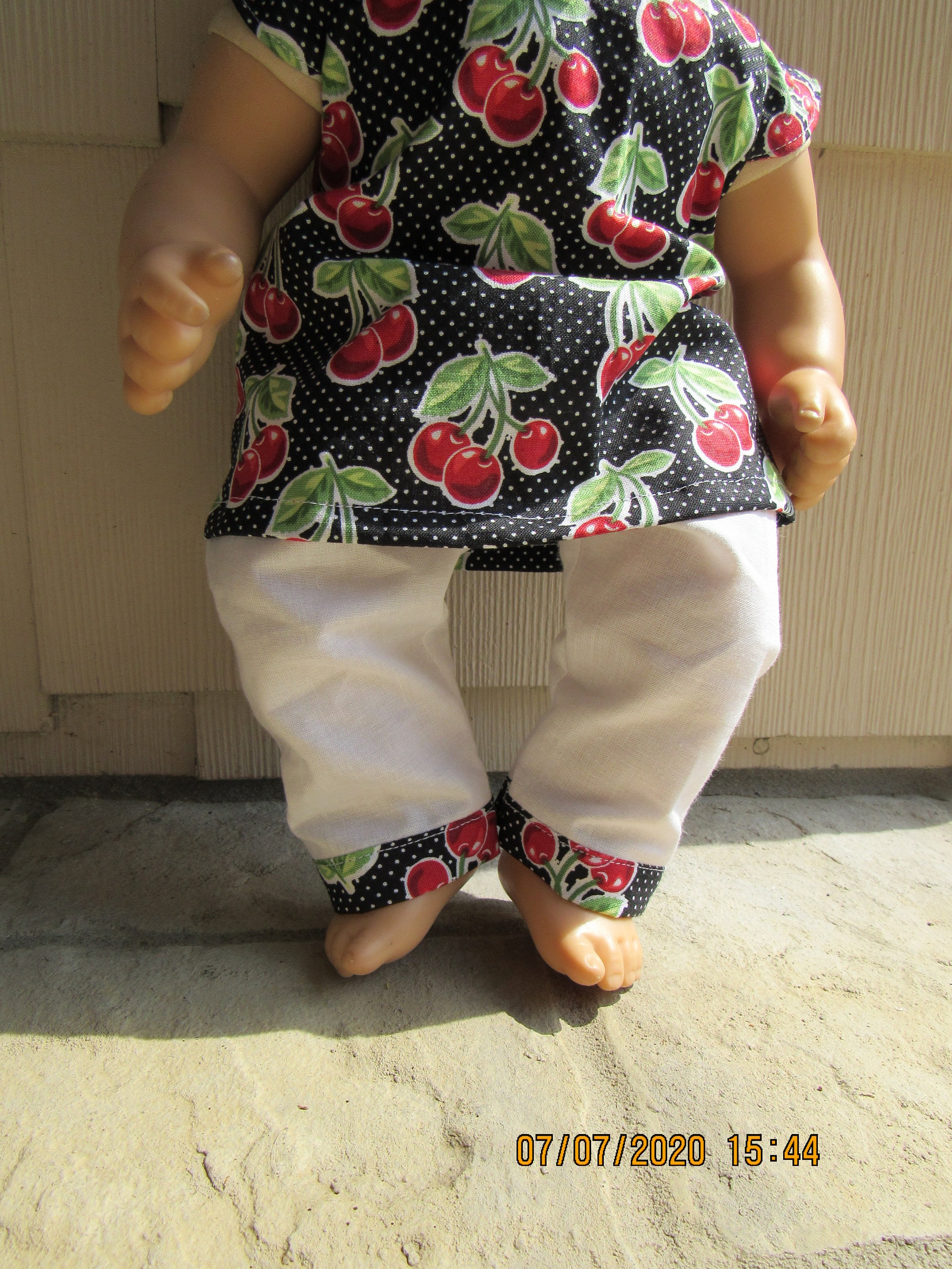 Cherries Jubilee Baby Doll Clothes Fits 15 Inch Dolls Bitty Etsy