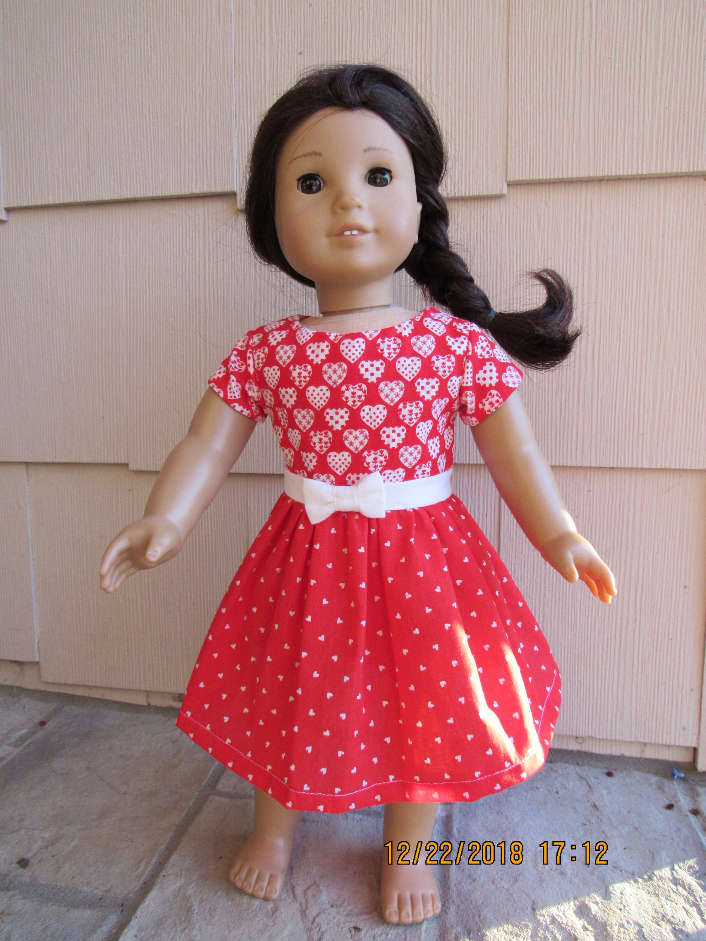 Valentines Love! Fits 18 Inch Dolls Like American Girl