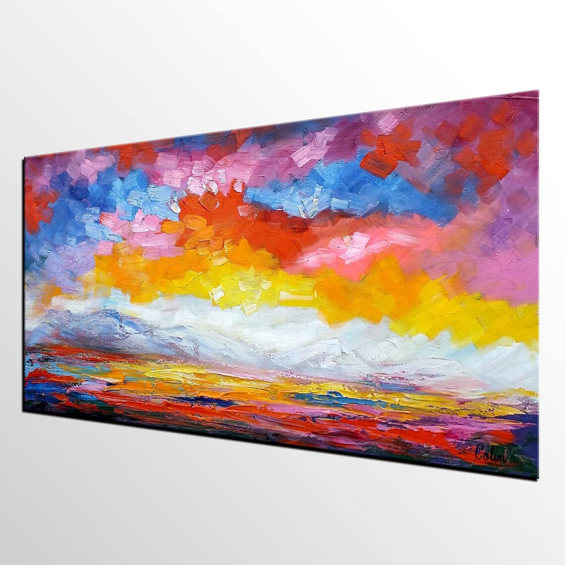 Sale Abstract Painting Abstract Art Oil Painting Large Etsy Il 1140xN.1270514633 Bc7z