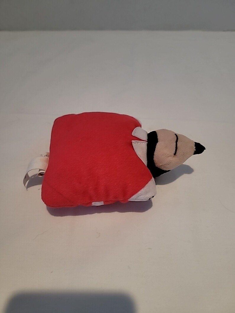 Pillow Pets Minnie Mouse Disney Red Plush Polka-Dots Stuffed Animal Toy 5" X 4" image 12