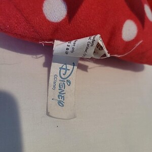 Pillow Pets Minnie Mouse Disney Red Plush Polka-Dots Stuffed Animal Toy 5" X 4" image 14