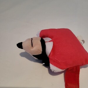 Pillow Pets Minnie Mouse Disney Red Plush Polka-Dots Stuffed Animal Toy 5" X 4" image 10