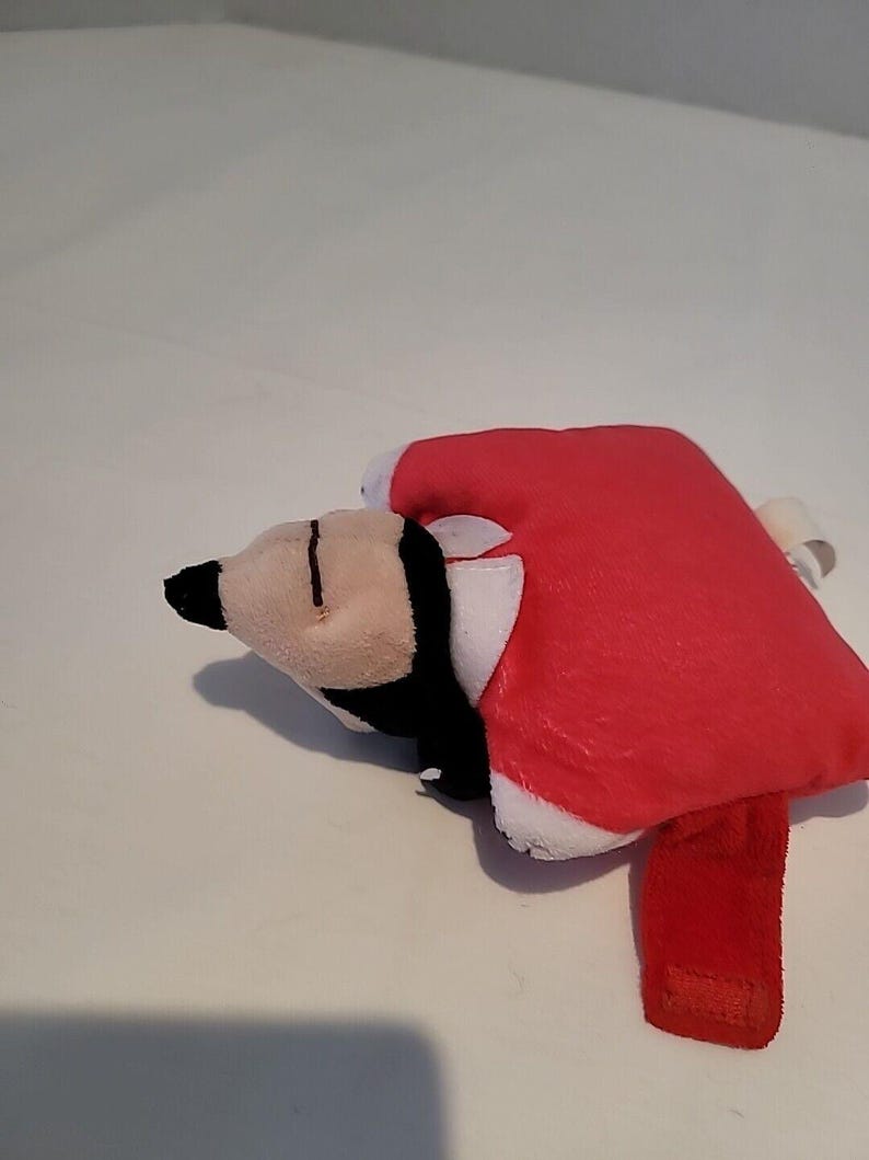 Pillow Pets Minnie Mouse Disney Red Plush Polka-Dots Stuffed Animal Toy 5" X 4" image 10