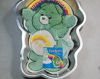 Wilton CARE BEARS Wish Share Love-A-Lot Bear Birthday Party Cake Pan #2105-2424