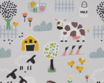 Oilcloth coated cotton by the meter for tablecloths, sets, cushions, coated cotton, laminated fabric, children's fabric