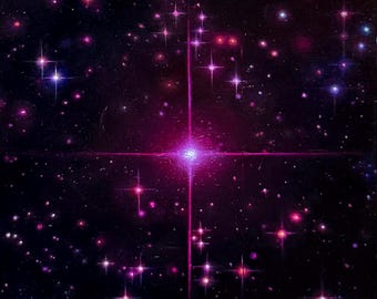 Star Study (Pink) - Oil Painting