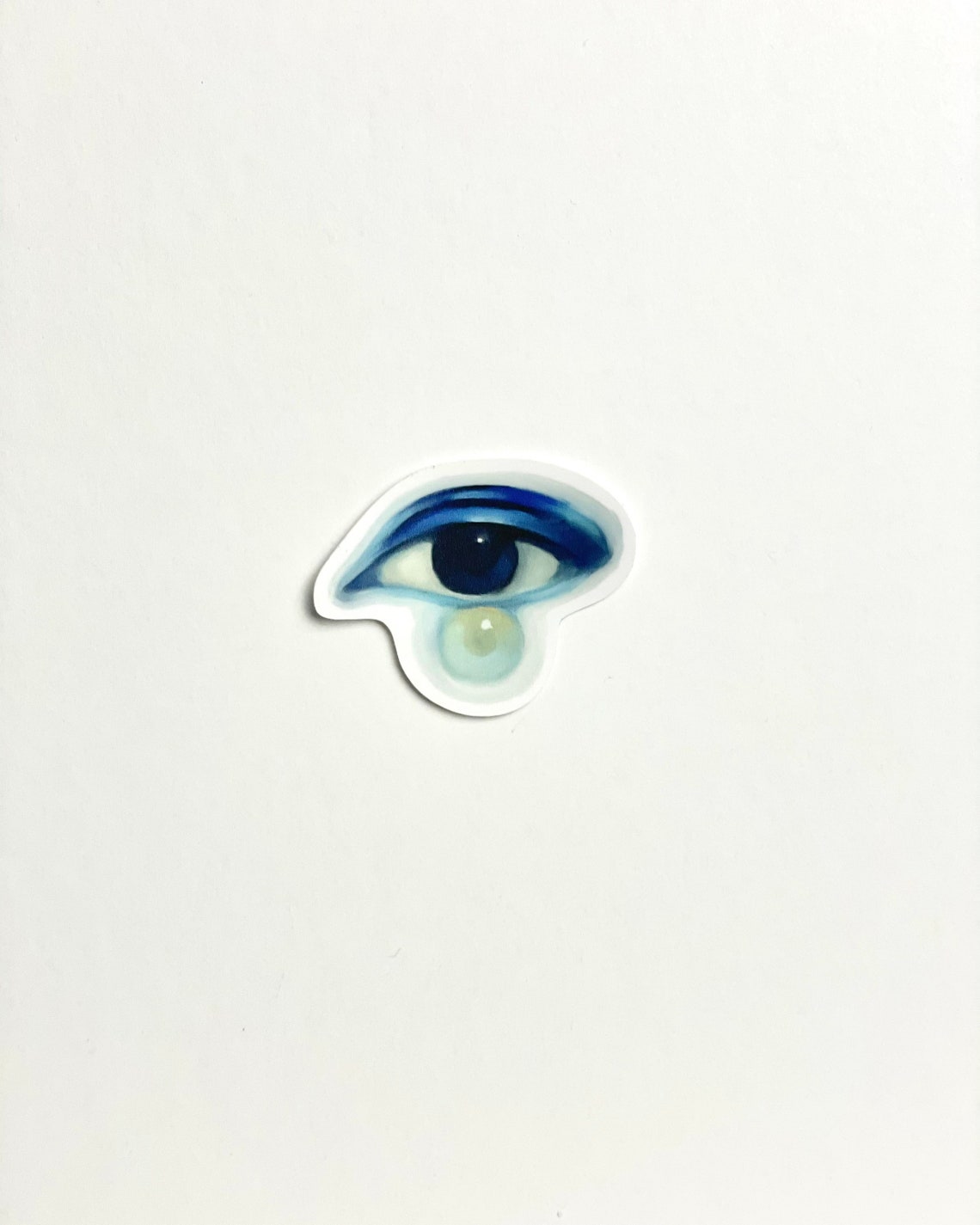 Eye Sticker Pack Set of Three 3 Vinyl DieCut Eye Stickers Etsy