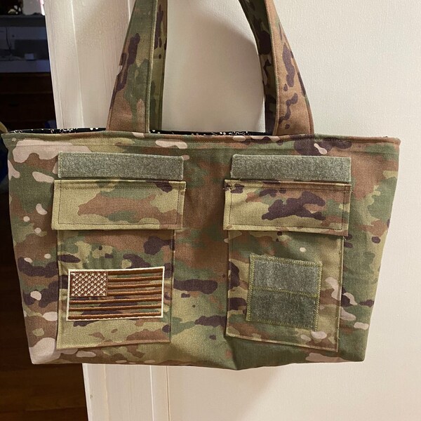 AP_TOTE BAG/LARGE / CAMO main image 0