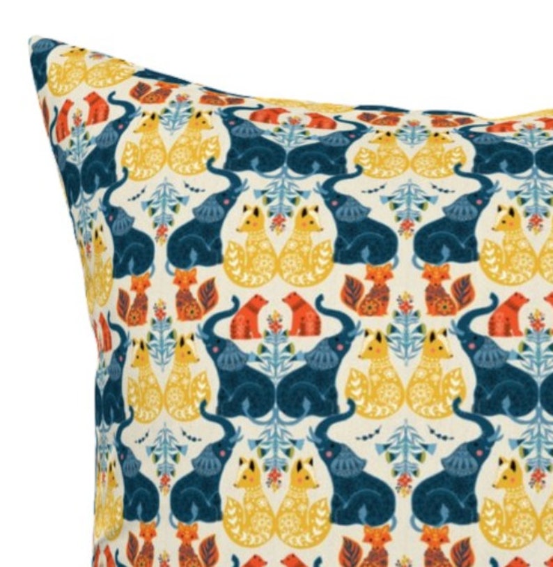 | Ready to Ship Woodland Nursery Pillow Baby Shower Gift Cover Boho Baby Boy Bohemian Boy Nursery Free Shipping HOME DECOR SALE