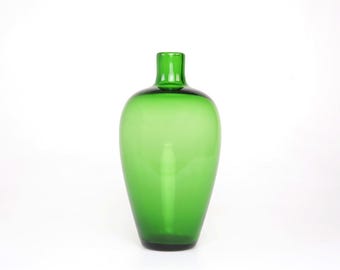 Floris Meydam Serica green bottle vase,1960s
