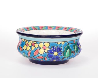 Emaux de Longwy small enamel bowl