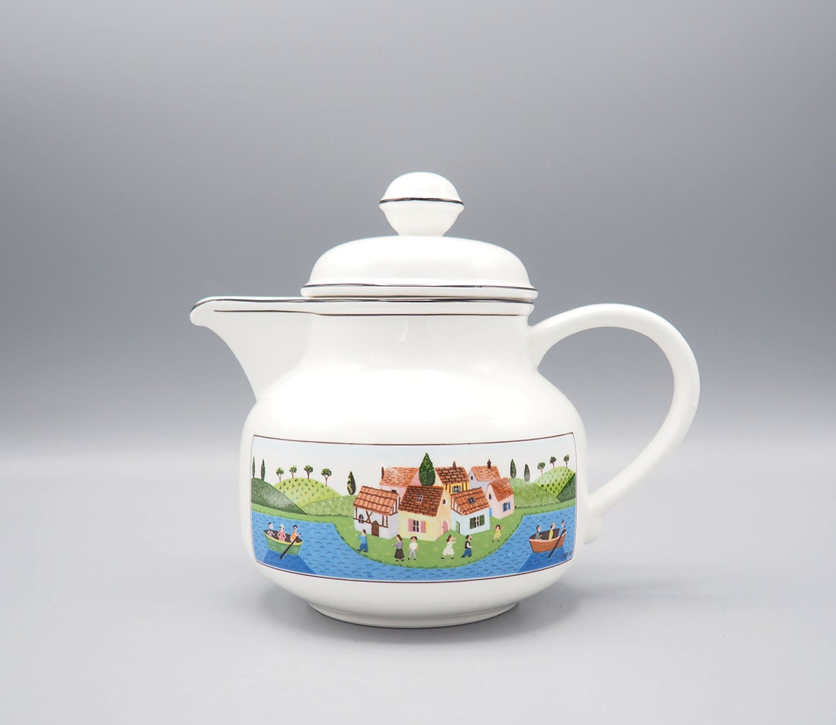 Villeroy and Boch Naif Teapot - Etsy Villeroy and Boch Naif Teapot - Etsy