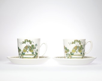 Turi design market cup and saucer, 1960s