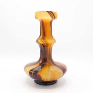 Carlo Moretti glass vase, Opaline Florence 1970s