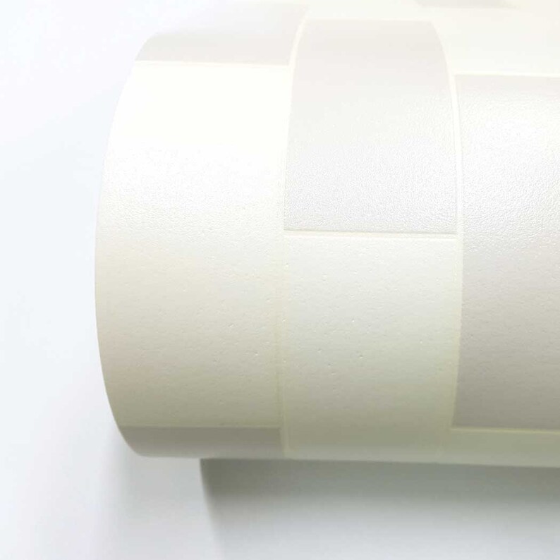 Peel and Stick Pvc Foaming Wallpaper Ivory Gray Mixed Color Etsy