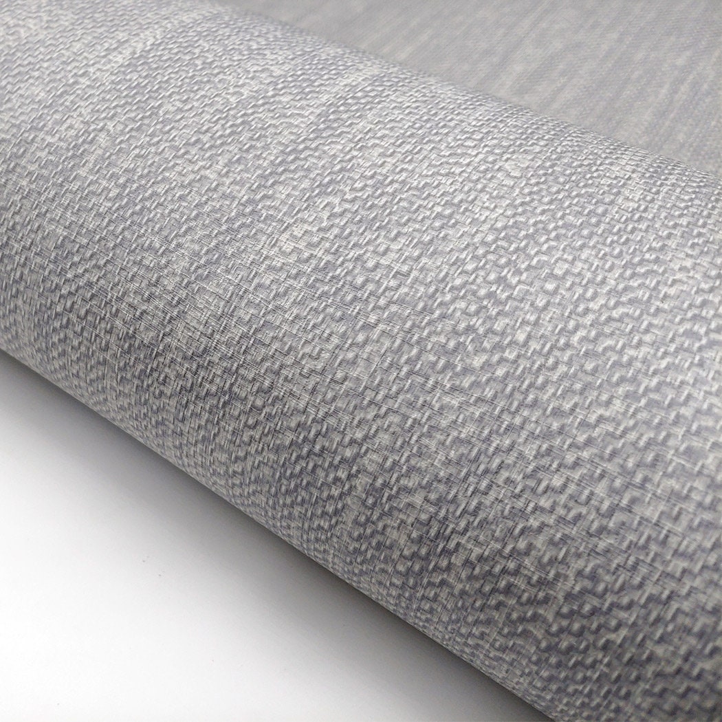 Fabric Look Wallpaper Chennai Faux Fabric Peel and Stick - Etsy