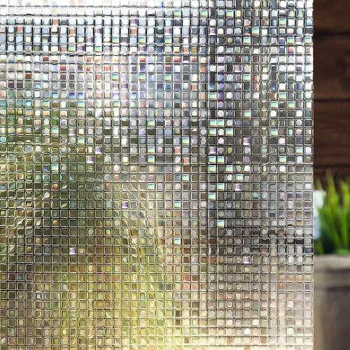 Static Cling Stripes Privacy Window Film Glass Covering Film Etsy