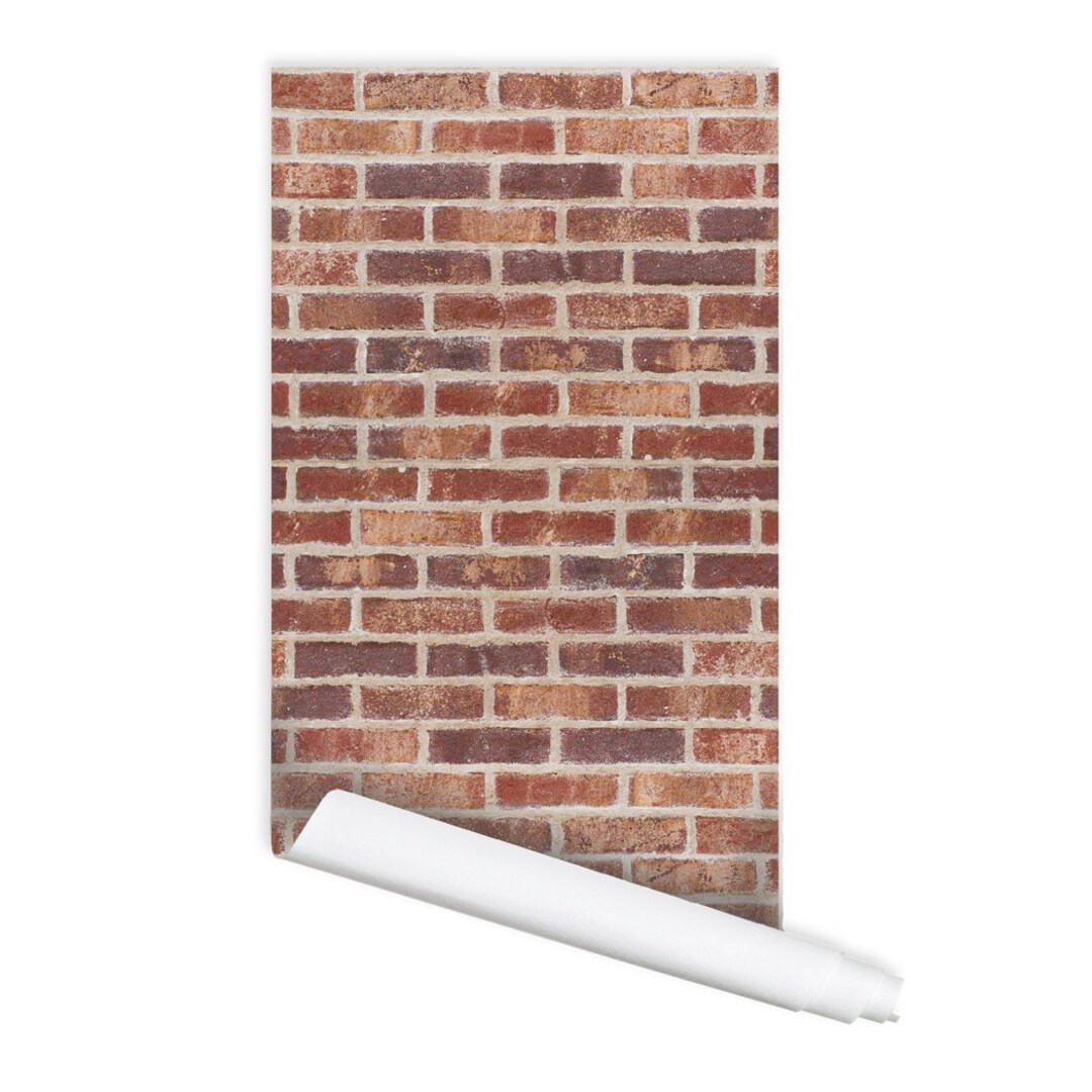 Brick Wall Muster 01 Peel & Stick repositionierbar - Etsy.de