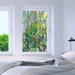 Non-Adhesive Decorative Privacy Window Film Static Cling Mersin 24' x 40' 