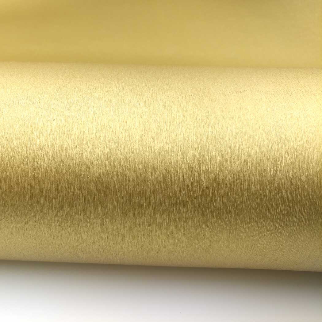 Brushed Metal Look Contact Paper - Beige Gold, 24