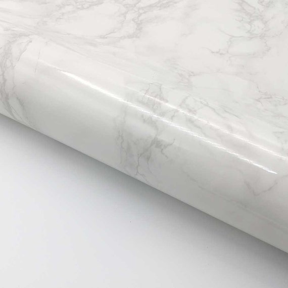 Marble Contact Paper Self adhesive Beige gray Glossy Etsy
