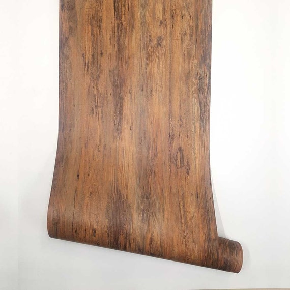 Wood Look Texture Peel and Stick Wallpaper Drobo, Decorative Self-adhesive  Faux Film Countertop Backsplash -  Israel