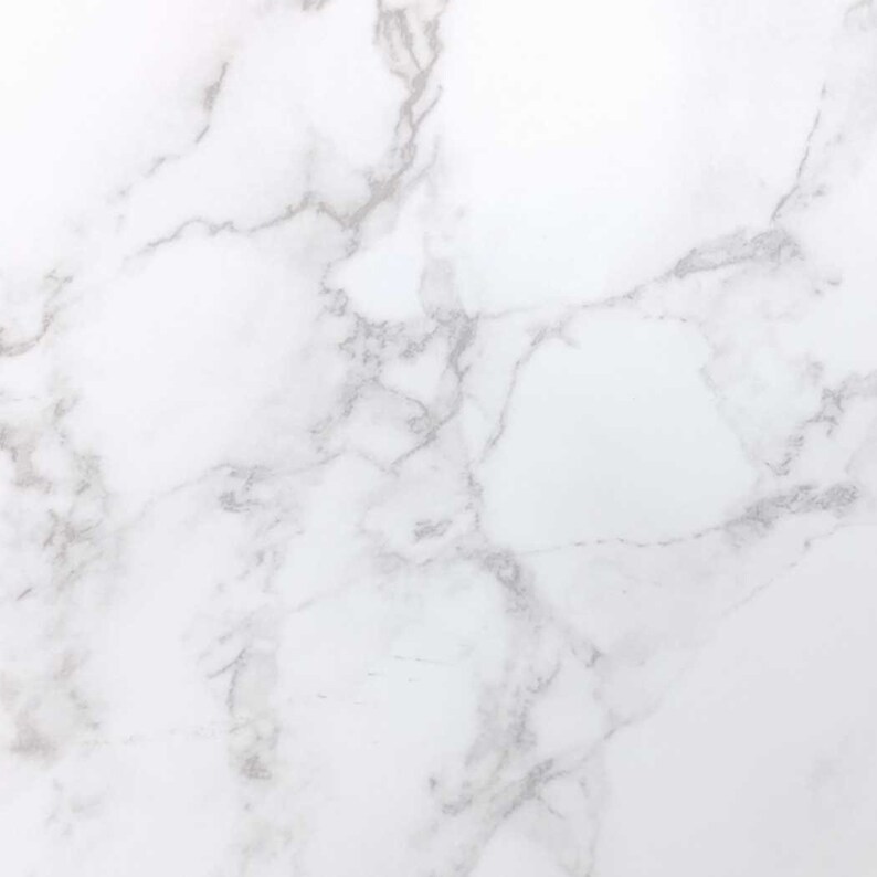 Marble Interior film Self adhesive White Glossy Marble Etsy