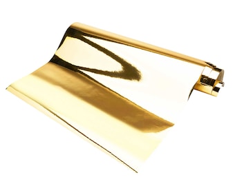 Gold Mirror Chrome Self-Adhesive Film Decal Decoration