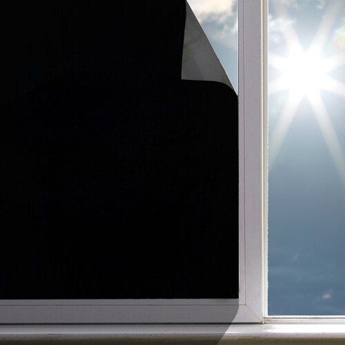 20" X 20 FT ROLL BLACKOUT FILM PRIVACY FOR OFFICES,BATH,GLASS DOOR,STOREFRONTS 20" X 20 FT ROLL BLACKOUT FILM PRIVACY FOR OFFICES,BATH,GLASS DOOR,STOREFRONTS