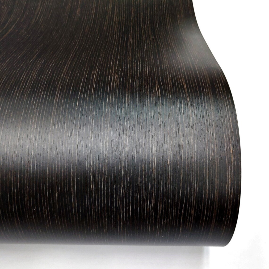 Black Wood Grain Look Peel and Stick Wallpaper Bendeghe Etsy