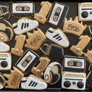 Notorious One Birthday Cookies - Etsy