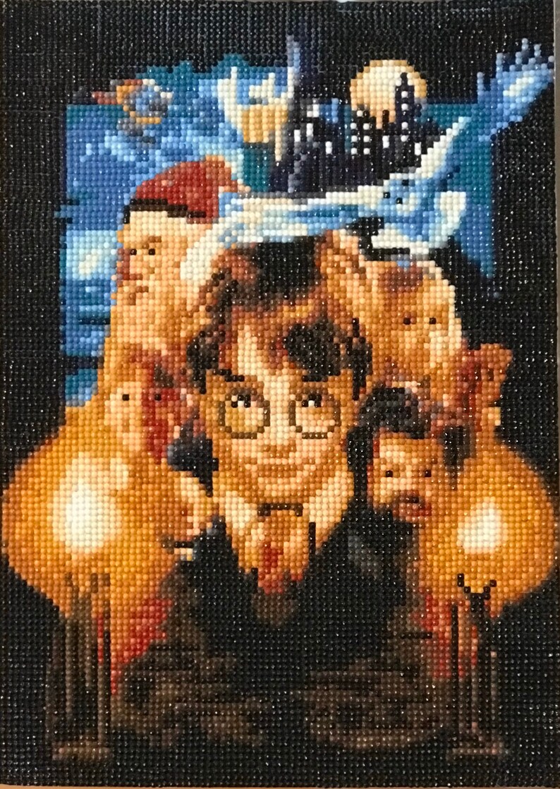 Diamond Painting Art Completed Finished HARRY POTTER Frame Etsy