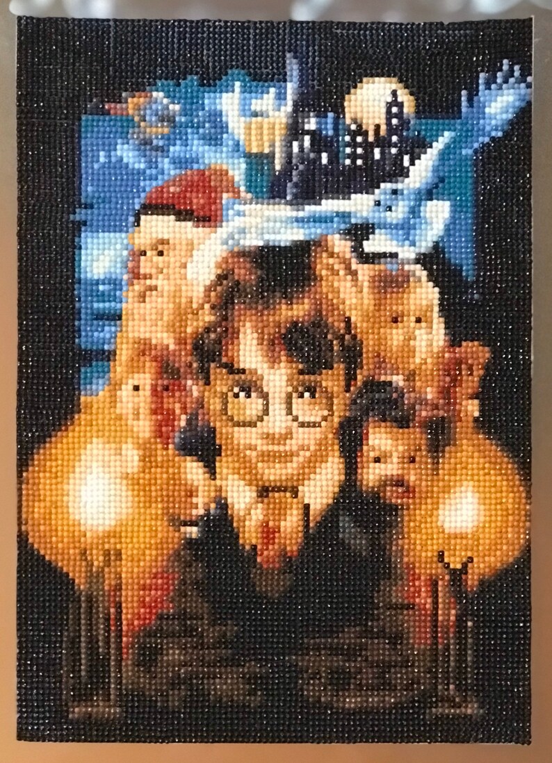 Diamond Painting Art Completed Finished HARRY POTTER Frame Etsy